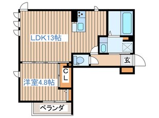 D-ROOM白萩町の物件間取画像